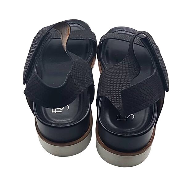 Franco Sarto India Wedge Sandal – Women's Size 9.5 M, Black - Picture 4 of 5